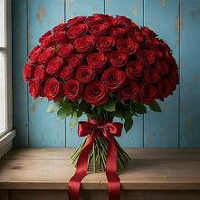 Букет Красные розы Блэк Меджик в Североуральске