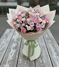 Букет цветов из:  Розы и Хризантемы в Североуральске