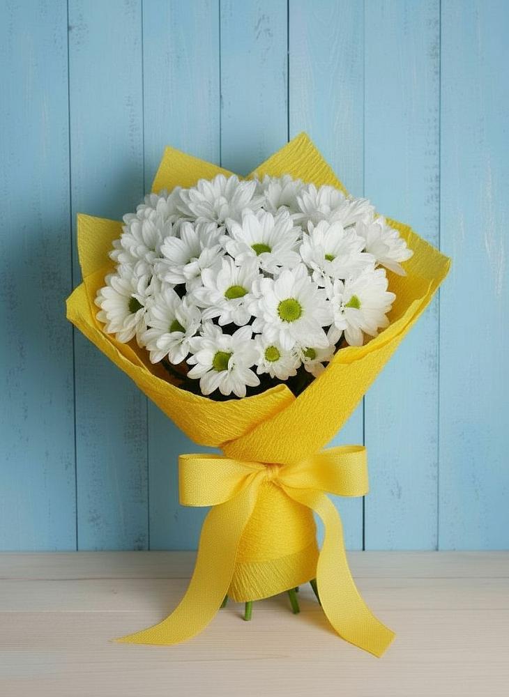 Букет цветов из: Хризантемы в Североуральске