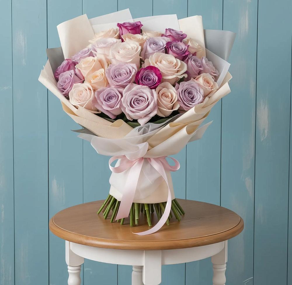 Букет цветов из: Розы в Североуральске