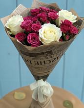 Букет цветов из:  Розы в Североуральске