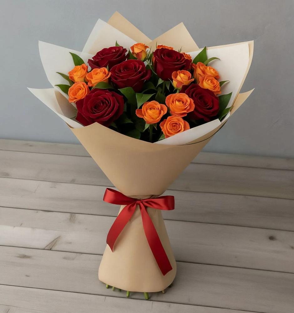 Букет Любовь и восторг в Североуральске